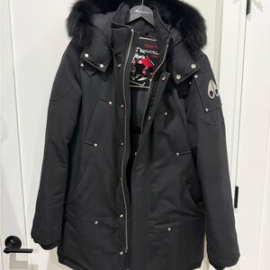 (MINT CONDITION) Moose Knuckles Original Stirling Parka with Fox Fur